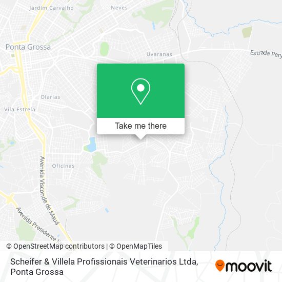 Scheifer & Villela Profissionais Veterinarios Ltda map