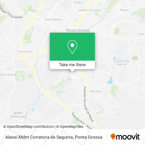 Alessi Mdm Corretora de Seguros map