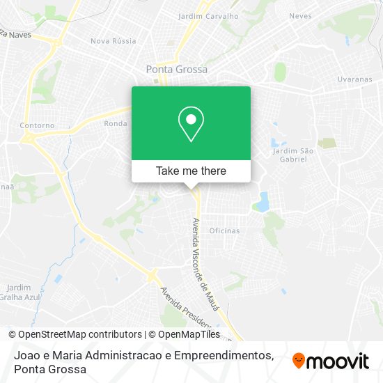 Joao e Maria Administracao e Empreendimentos map