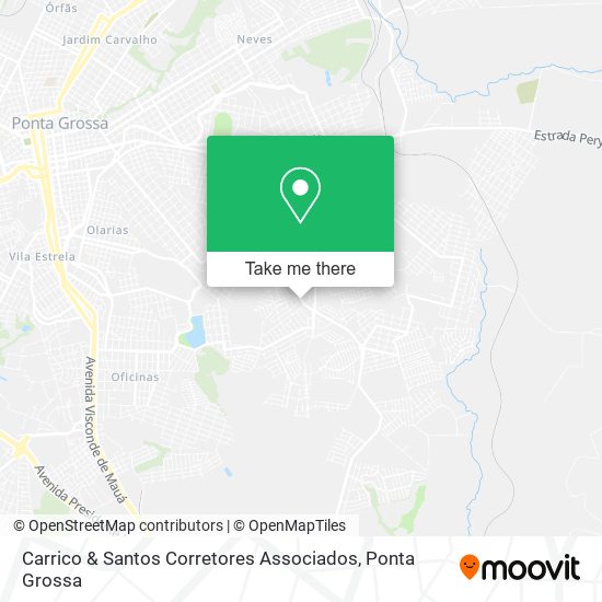 Carrico & Santos Corretores Associados map