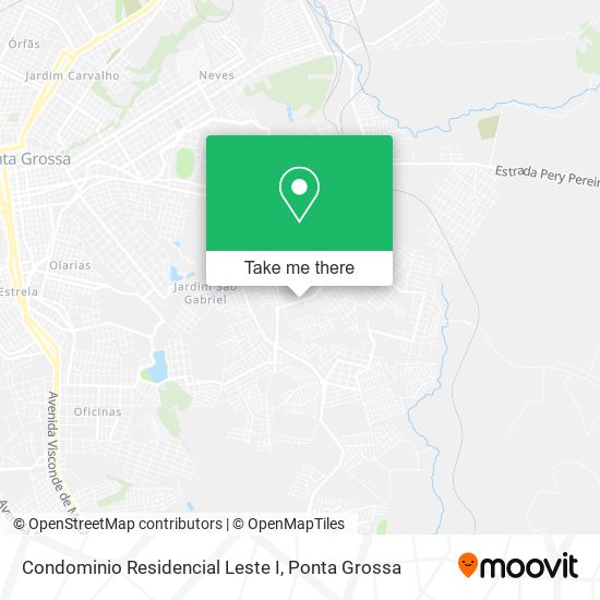 Condominio Residencial Leste I map