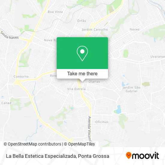 La Bella Estetica Especializada map