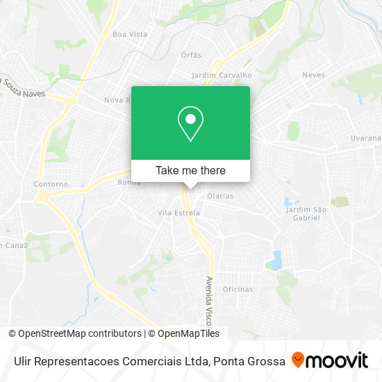 Ulir Representacoes Comerciais Ltda map