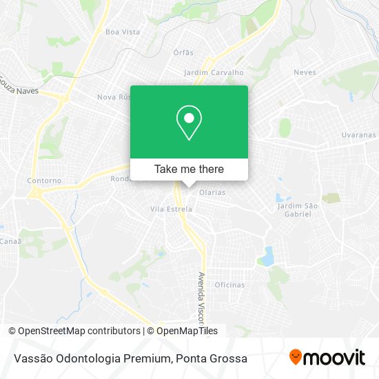 Vassão Odontologia Premium map