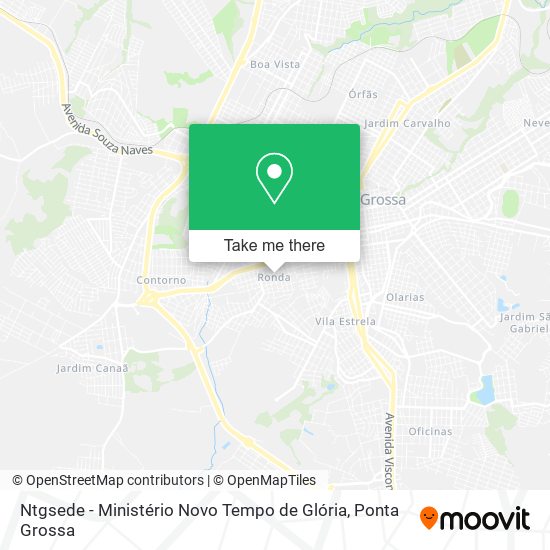 Ntgsede - Ministério Novo Tempo de Glória map