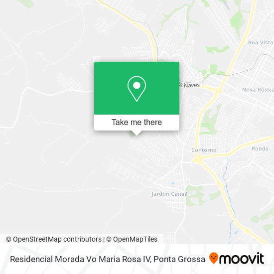 Mapa Residencial Morada Vo Maria Rosa IV