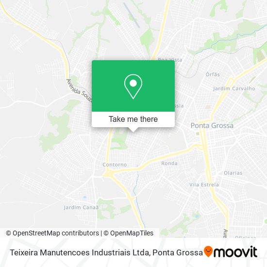 Mapa Teixeira Manutencoes Industriais Ltda