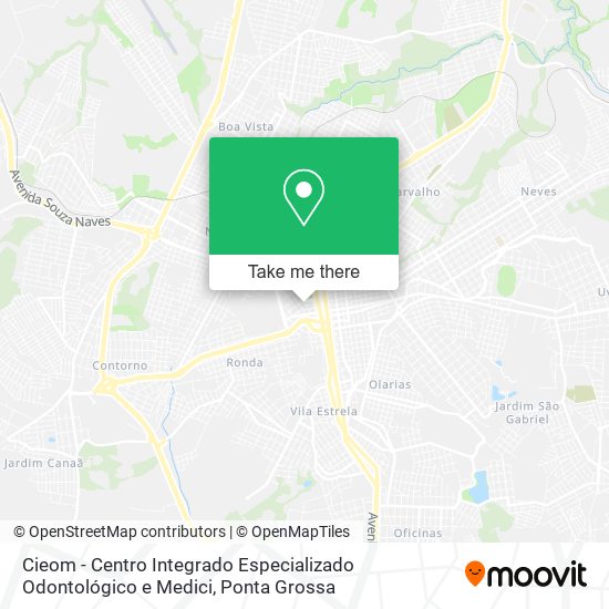Cieom - Centro Integrado Especializado Odontológico e Medici map