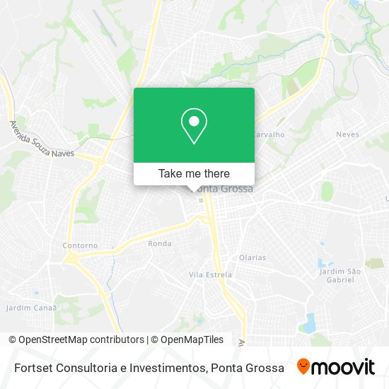 Mapa Fortset Consultoria e Investimentos