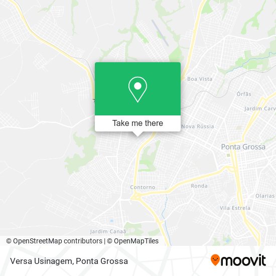 Versa Usinagem map