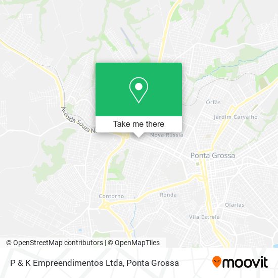 P & K Empreendimentos Ltda map