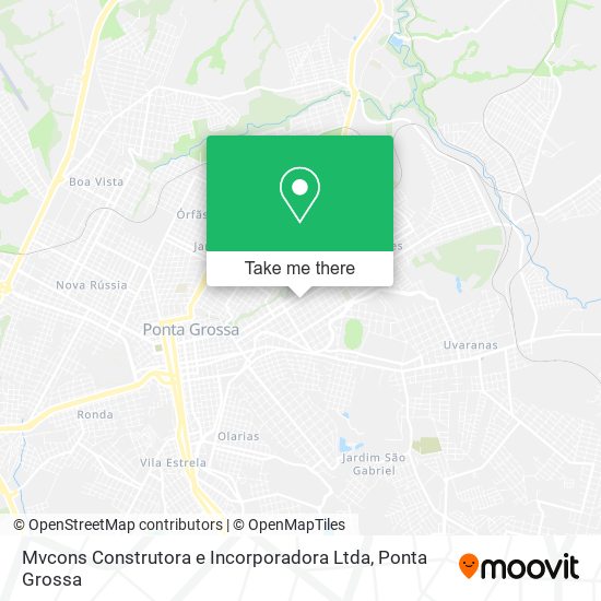 Mvcons Construtora e Incorporadora Ltda map