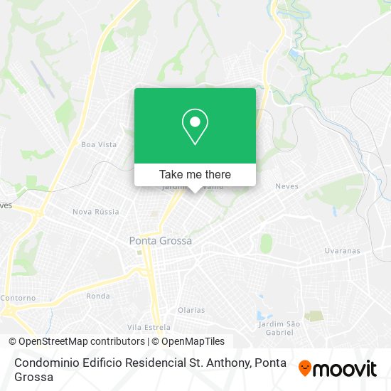 Condominio Edificio Residencial St. Anthony map