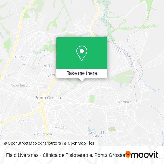 Fisio Uvaranas - Clinica de Fisioterapia map