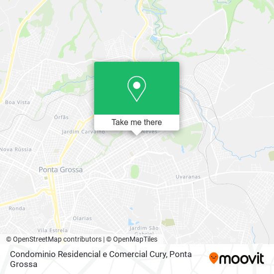 Condominio Residencial e Comercial Cury map