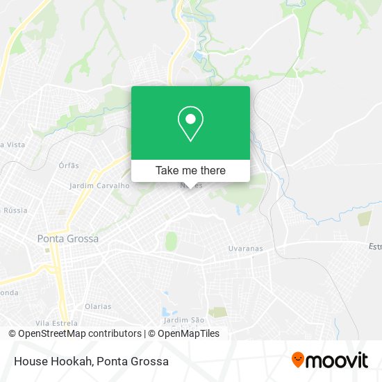 Mapa House Hookah