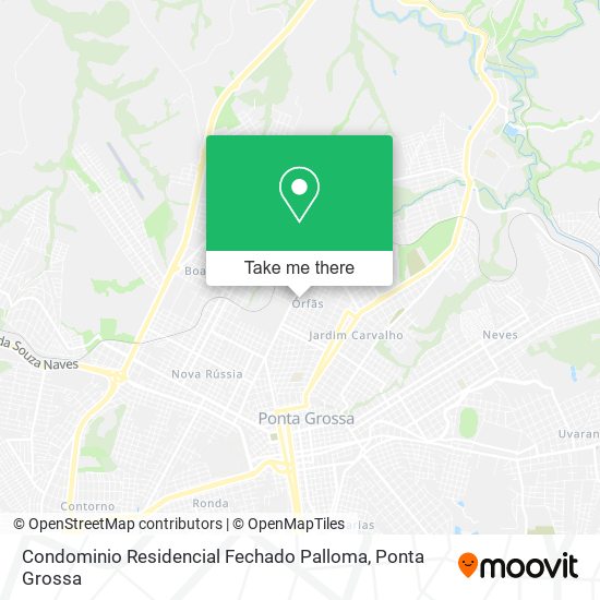 Condominio Residencial Fechado Palloma map