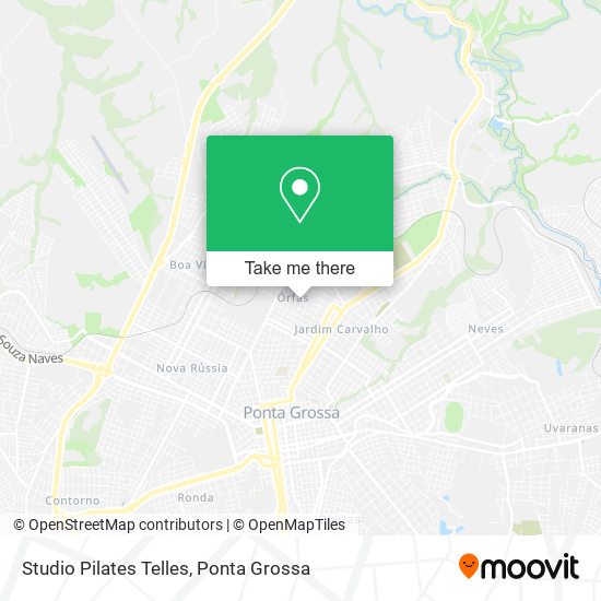 Studio Pilates Telles map