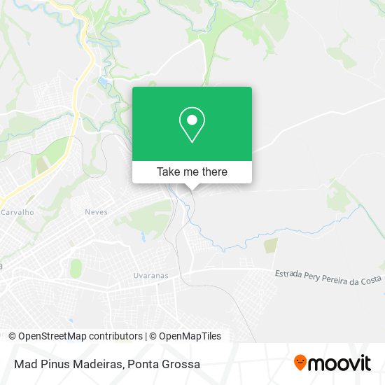 Mapa Mad Pinus Madeiras