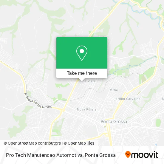 Pro Tech Manutencao Automotiva map