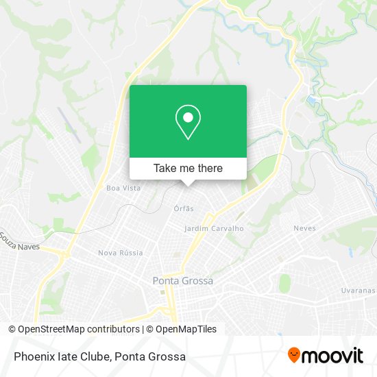 Phoenix Iate Clube map