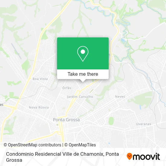 Condominio Residencial Ville de Chamonix map