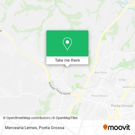 Mercearia Lemes map