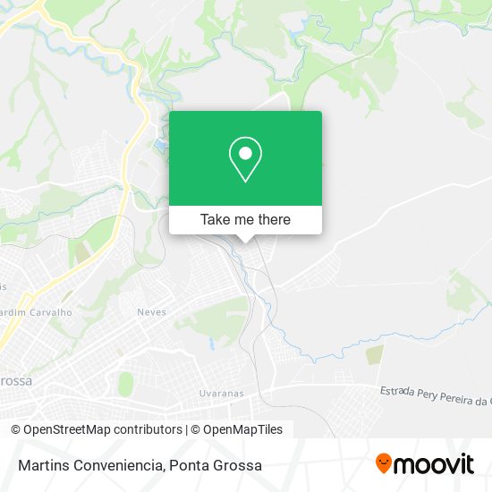 Mapa Martins Conveniencia