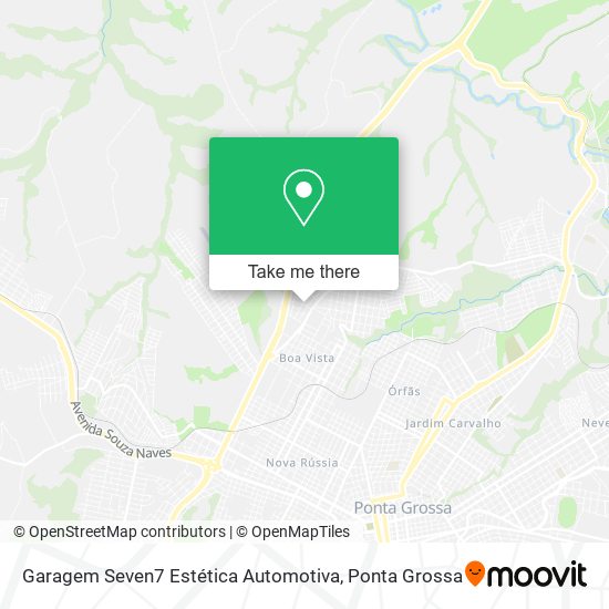 Garagem Seven7 Estética Automotiva map