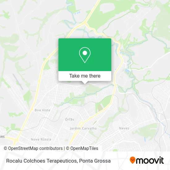 Rocalu Colchoes Terapeuticos map