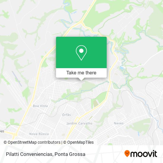 Pilatti Conveniencias map