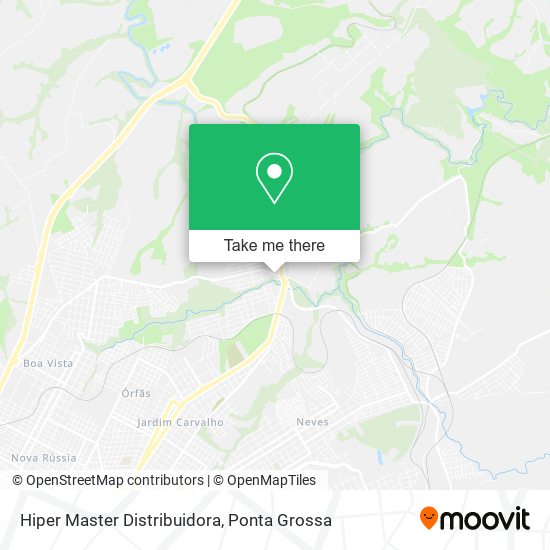 Mapa Hiper Master Distribuidora