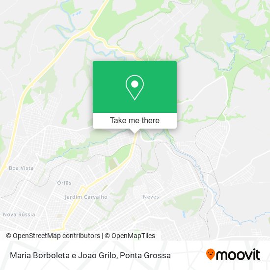 Maria Borboleta e Joao Grilo map