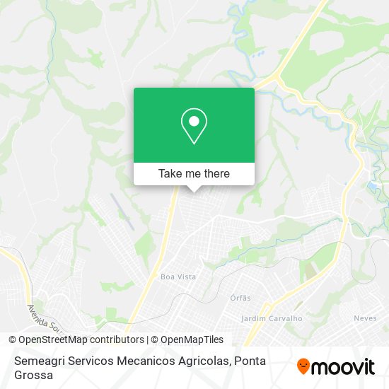 Mapa Semeagri Servicos Mecanicos Agricolas