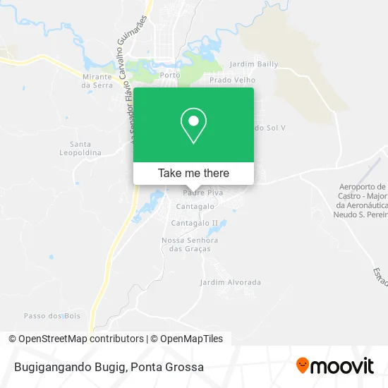 Bugigangando Bugig map