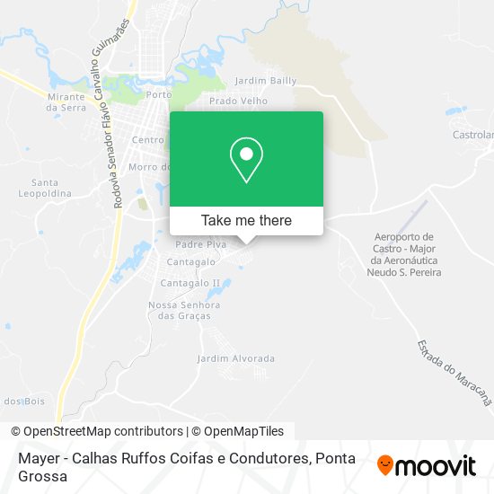 Mayer - Calhas Ruffos Coifas e Condutores map