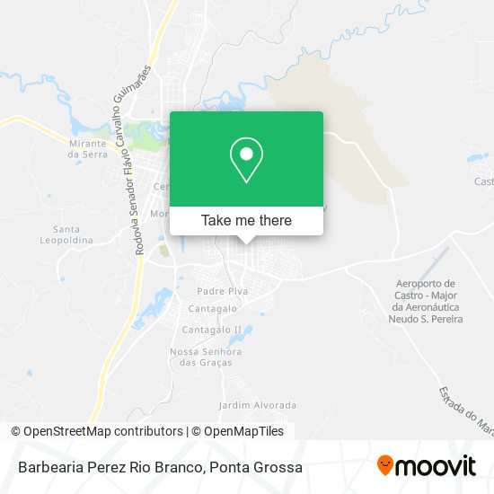 Barbearia Perez Rio Branco map