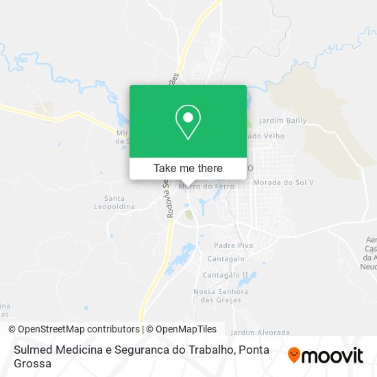 Mapa Sulmed Medicina e Seguranca do Trabalho