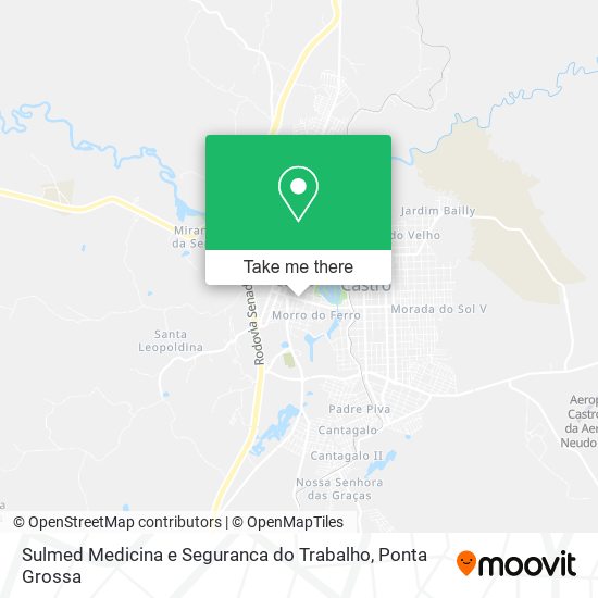 Mapa Sulmed Medicina e Seguranca do Trabalho