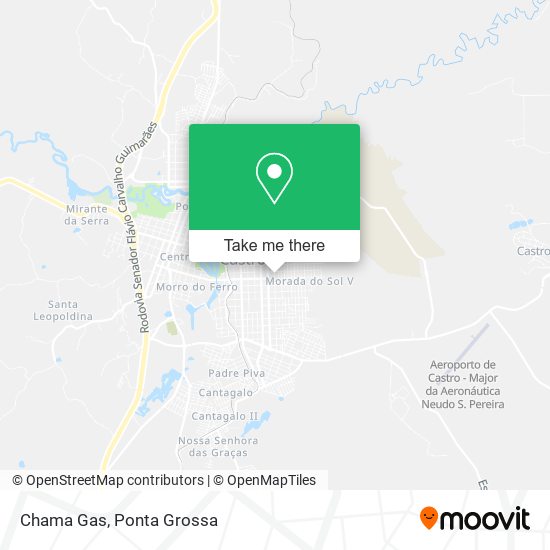 Chama Gas map