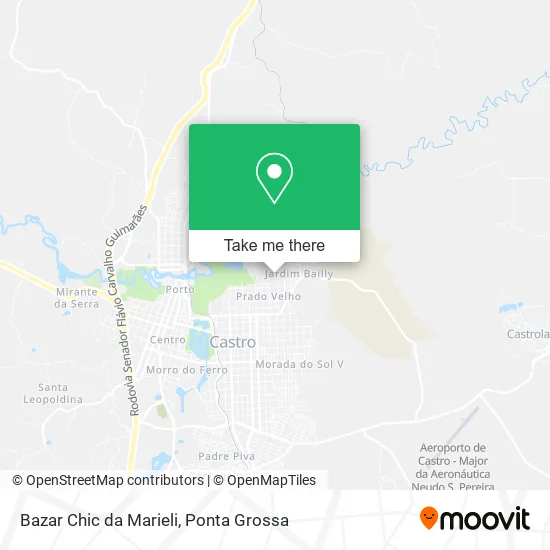 Bazar Chic da Marieli map