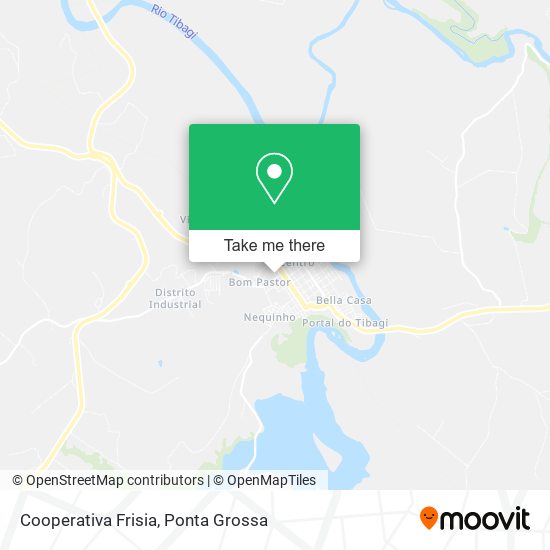 Cooperativa Frisia map