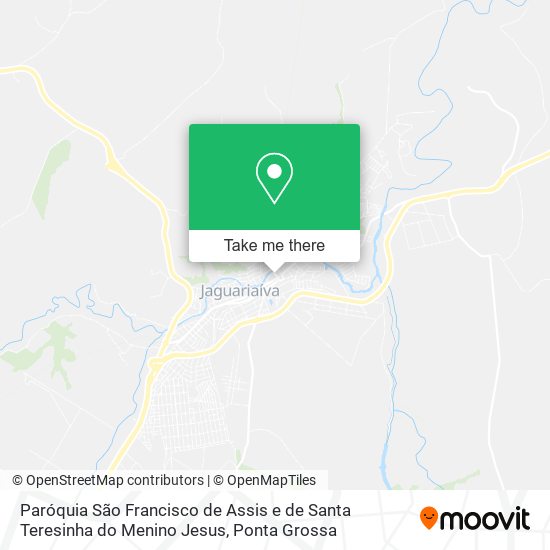 Mapa Paróquia São Francisco de Assis e de Santa Teresinha do Menino Jesus