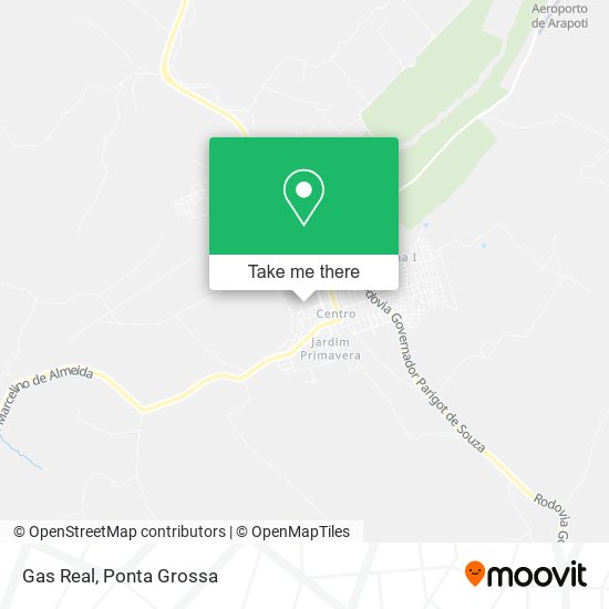 Gas Real map