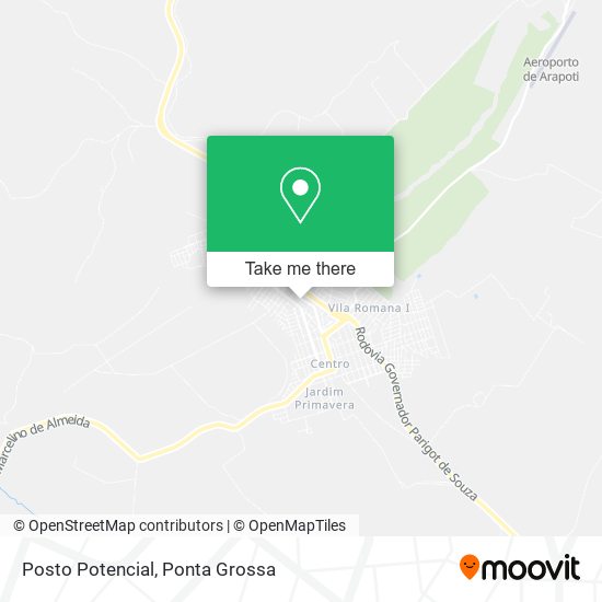 Posto Potencial map