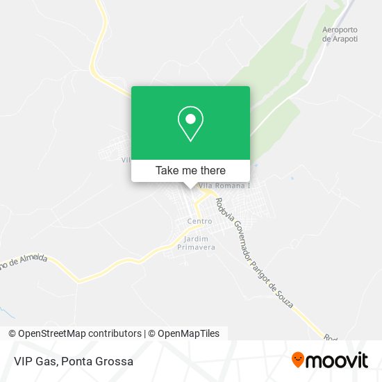 VIP Gas map