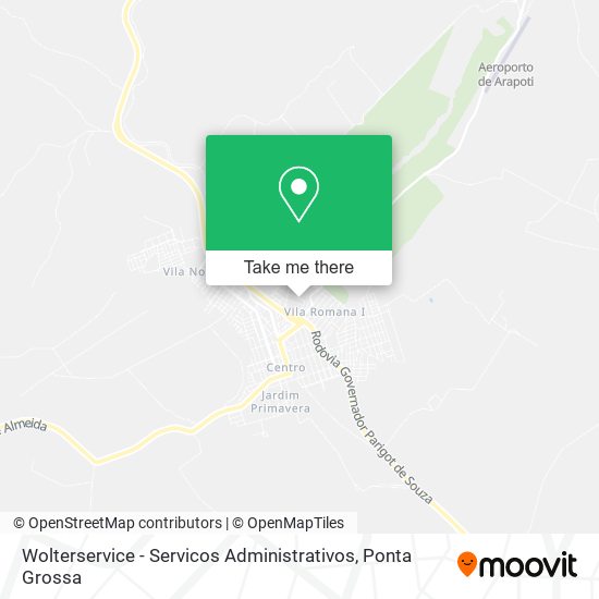 Mapa Wolterservice - Servicos Administrativos