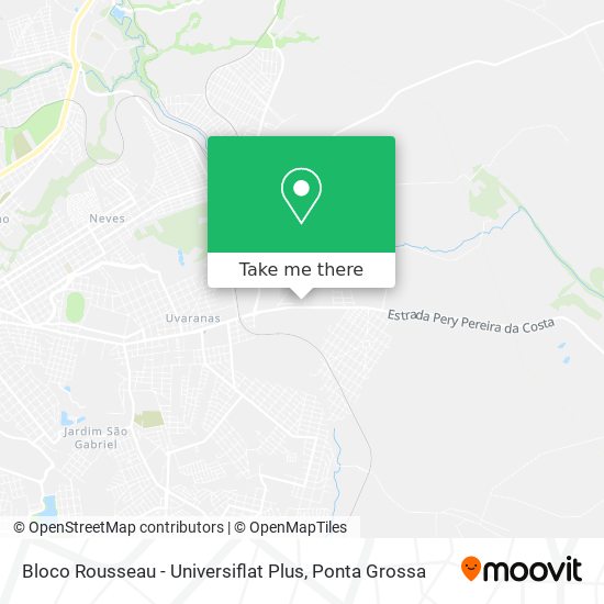 Bloco Rousseau - Universiflat Plus map