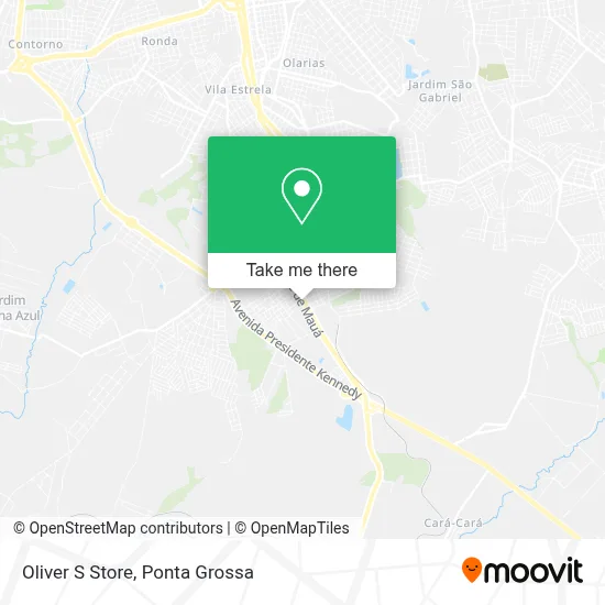 Oliver S Store map