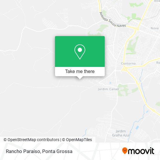 Rancho Paraíso map